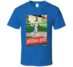 Bugs Bunny In Baseball Bugs Movie T Shirt