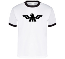 Mooney Aircraft Bird Retro Logo T Shirt