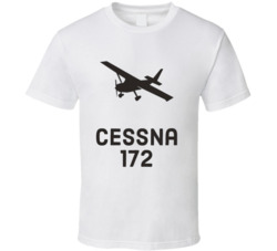 Cessna 172 Silhouette T Shirt