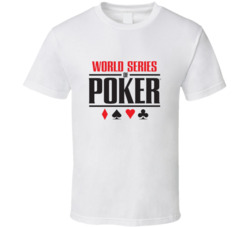 Word Series Of Poker Wsop T Shirt