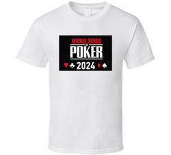 World Series Of Poker 2024 T Shirt