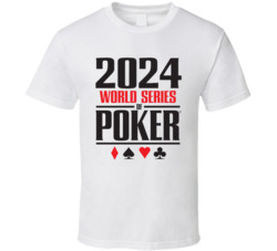 World Series Of Poker 2024 Poker Fan T Shirt