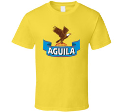 Aquila Colombian Beer Logo T Shirt