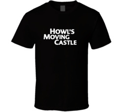 Howls Moving Castle Studio Ghibli Movie T Shirt