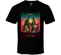 Spirited Away Japan Anime Studio Ghibli T Shirt