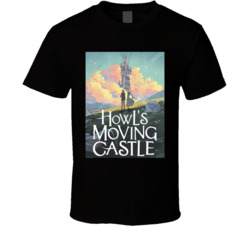 Howls Moving Castle Movie Studio Ghibli T Shirt