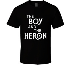 The Boy And The Heron Animated Movie Fan T Shirt