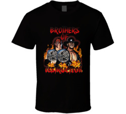 Brothers Of Destruction Tag Team Wrestling Fan T Shirt