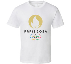 Paris 2024 Olympic Logo T Shirt