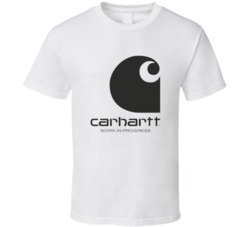 Carhartt Work In Progress Large Logo T Shirt