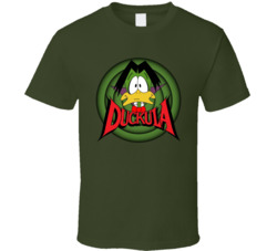 Count Duckula Animated Comedy Horror Tv Show T Shirt