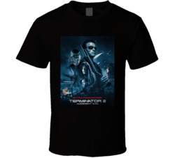Terminator 2 Judgment Day Movie Fan T Shirt