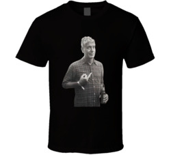 Anthony Bourdain Smiling Middle Finger T Shirt