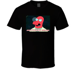 John Fucking Zoidberg Futurama Cartoon T Shirt