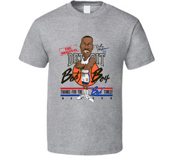 Detroit Bad Boy Rick Mahorn Thanks For The Bad Times Basketball Fan T Shirt