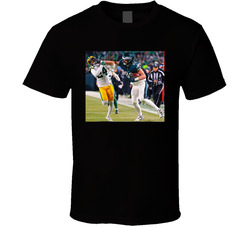 Dallas Goedert Stiff Arm Green Bay T Shirt
