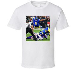 Jared Verse Flying Tackling Sam Darnold T Shirt