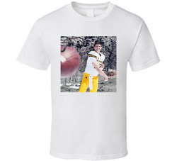 Josh Allen Throwing Football Wyoming T Shirt