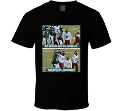 Jordan Mailata I Was Wondering What Would Break First, Your Spirit Or Your Body T Shirt