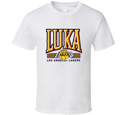 Luka Doncic Los Angeles Logo T Shirt