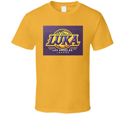 Los Angeles Luka Doncic Logo T Shirt