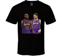 Luka Doncic Lebron James T Shirt
