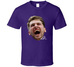 Luka Doncic Big Head Signature T Shirt
