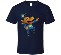 Dogman Dog Man Kicking Movie Clip T Shirt