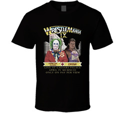Wrestlemania Ix Doink The Clown Vs Crushwrestling Sports T Shirt