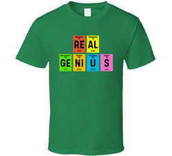 Real Genius Demetri's Periodic Table Cobra Kai Fan T Shirt