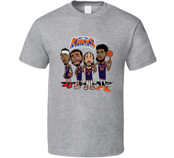 Josh Hart Mikal Bridges Jalen Brunson Karl-anthony Towns Caricature T Shirt