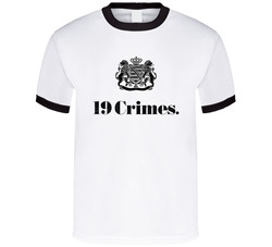 19 Crimes Distressed Logo T Shirt