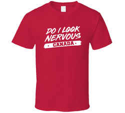 Do I Look Nervous Canada Jordan Binnington T Shirt