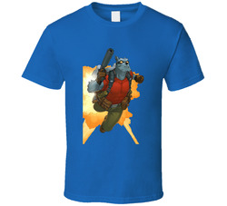 Science Dog Invincible Cartoon T Shirt