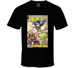 The Invincible War Comic Cover T Shirt