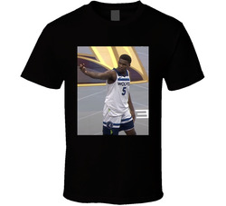 Anthony Edwards Giving The Finger Flipping The Bird T Shirt