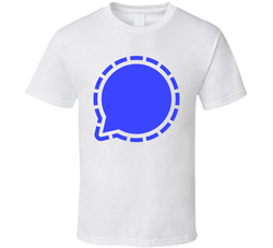 Signal App Logo T Shirt