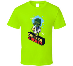 Chicken Jockey Neon T Shirt