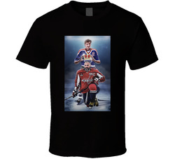 Wayne Gretzky Crowning Alexander Ovechkin T Shirt
