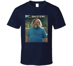 Minecraft Jack Black I Am Steve T Shirt