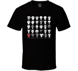Punisher Skull Logos T Shirt