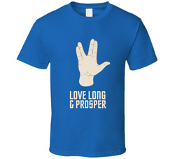 Star Trek Live Long And Prosper T Shirt