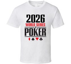 World Series Of Poker 2026 Fan T Shirt