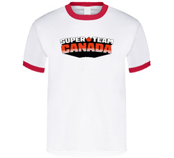 Super Team Canada Logo T Shirt