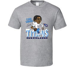Cam Ward Sports Fan Cartoon T Shirt