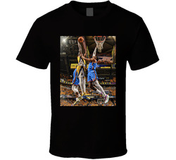 Pascal Siakam Dunk On Jalen Williams T Shirt