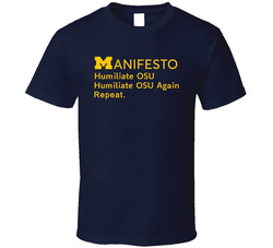 Manifesto Humiliate Osu Humiliate Osu Again Repeat T Shirt