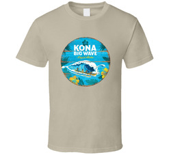 Kona Big Wave Liquid Aloha T Shirt