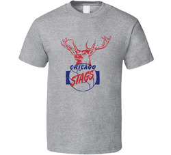 Chicago Stags Retro Logo T Shirt
