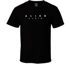 Alien Earth Tv Logo T Shirt